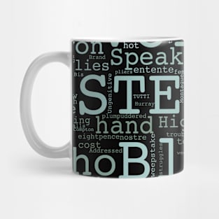 Ulysses Word Cloud (2) Mug